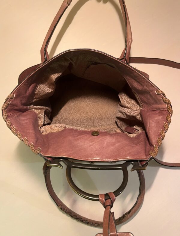 BORSA PELLE "BORBONESE" - immagine 3