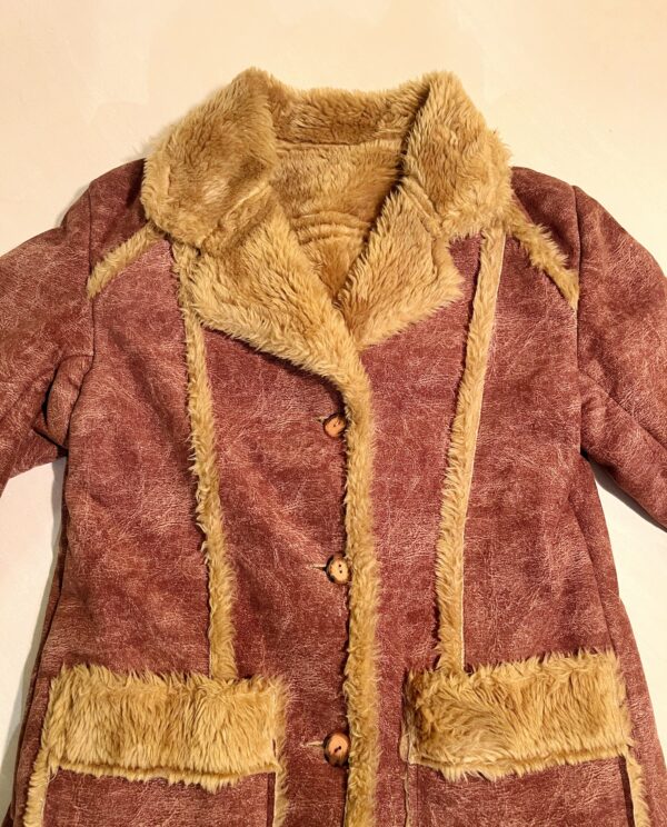 CAPPOTTO SIMIL MONTONE DONNA - immagine 3